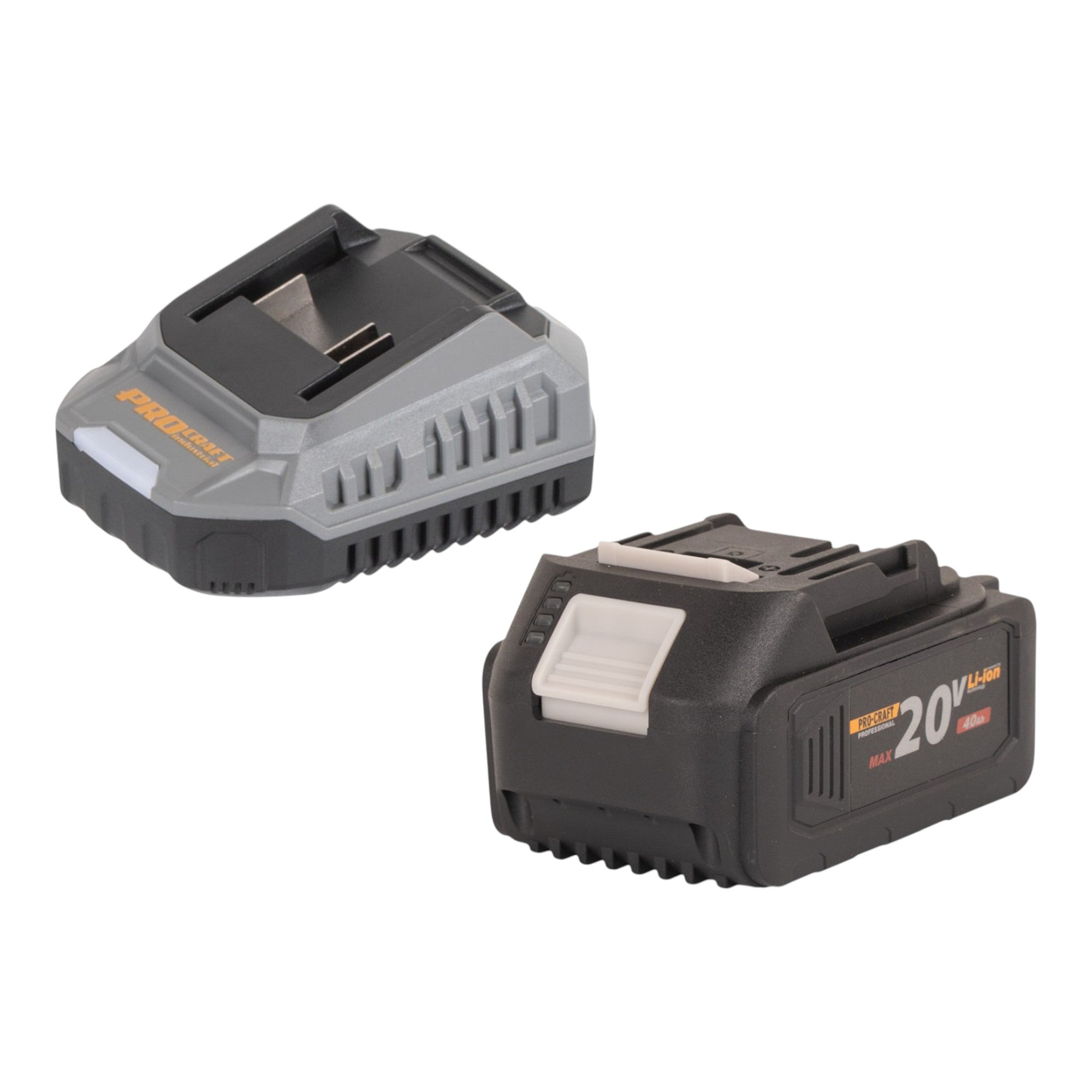 Procraft Industrial HD20B BB Akku Kombihammer 20 V 5 J SDS plus Brushless 1x Akku 4 0 Ah Ladegeraet 2 - toolbrothers