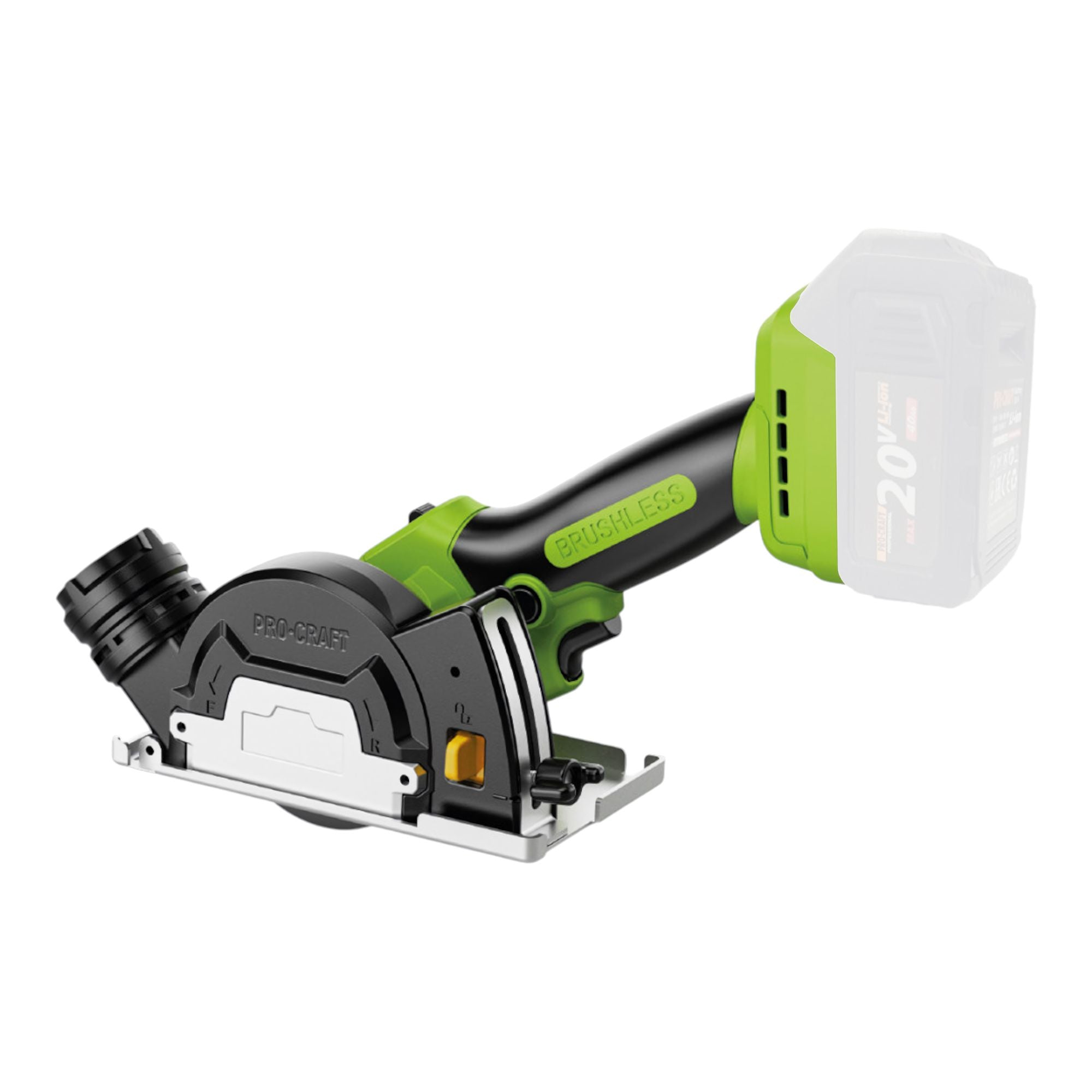 Procraft PCA16 BB Mini Akku Universalsaege 20 V 85 mm Brushless 1x Akku 4 0 Ah Ladegeraet 1 - toolbrothers