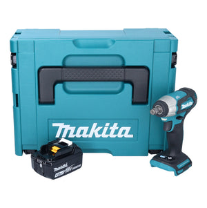 Makita DTW 181 M1J Akku Schlagschrauber 18 V 210 Nm 1/2" Brushless + 1x Akku 4,0 Ah + Makpac - ohne Ladegerät