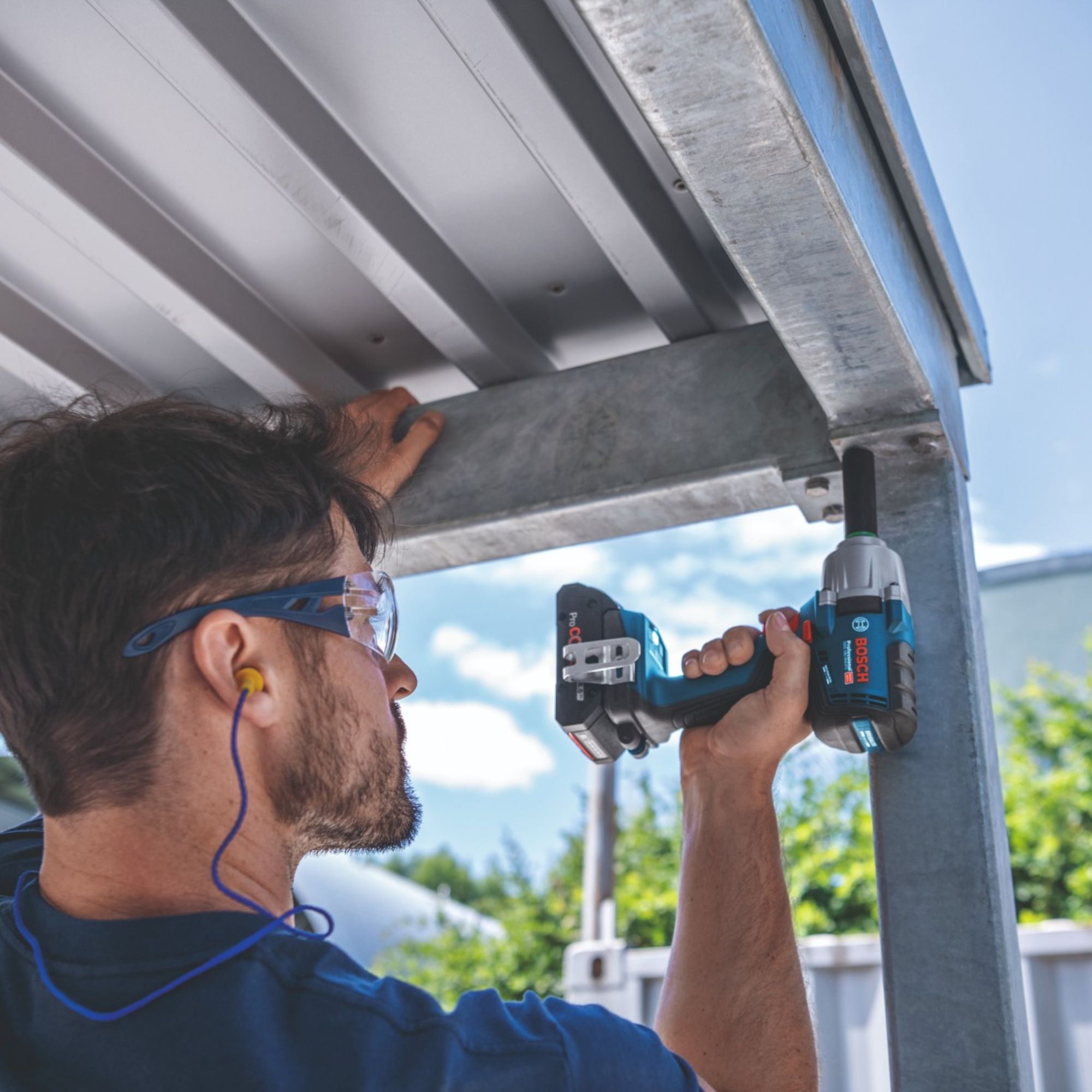 Bosch GDS 18V 450 PC Professional Akku Schlagschrauber 18 V 450 Nm 1 2 Brushless 2x ProCORE Akku 4 0 Ah Ladegeraet 3 - toolbrothers
