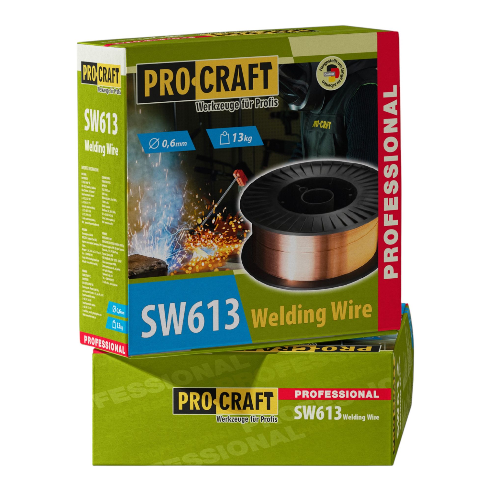 Procraft SW613 MAG Schweissdraht 0 6 mm 13 kg 1 - toolbrothers