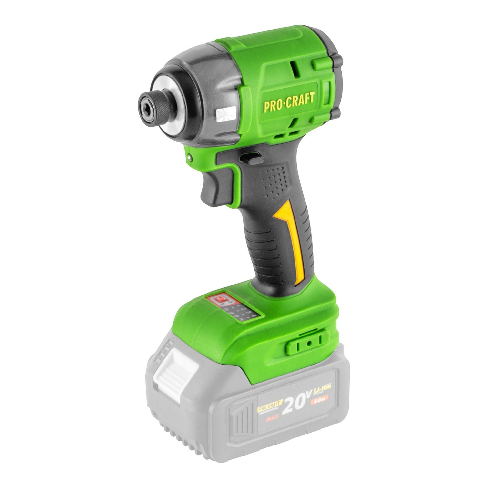 Procraft PS22bb Akku Schlagschrauber 20 V 230 Nm 1 4 Brushless 1x Akku 4 0 Ah ohne Ladegeraet 1 - toolbrothers