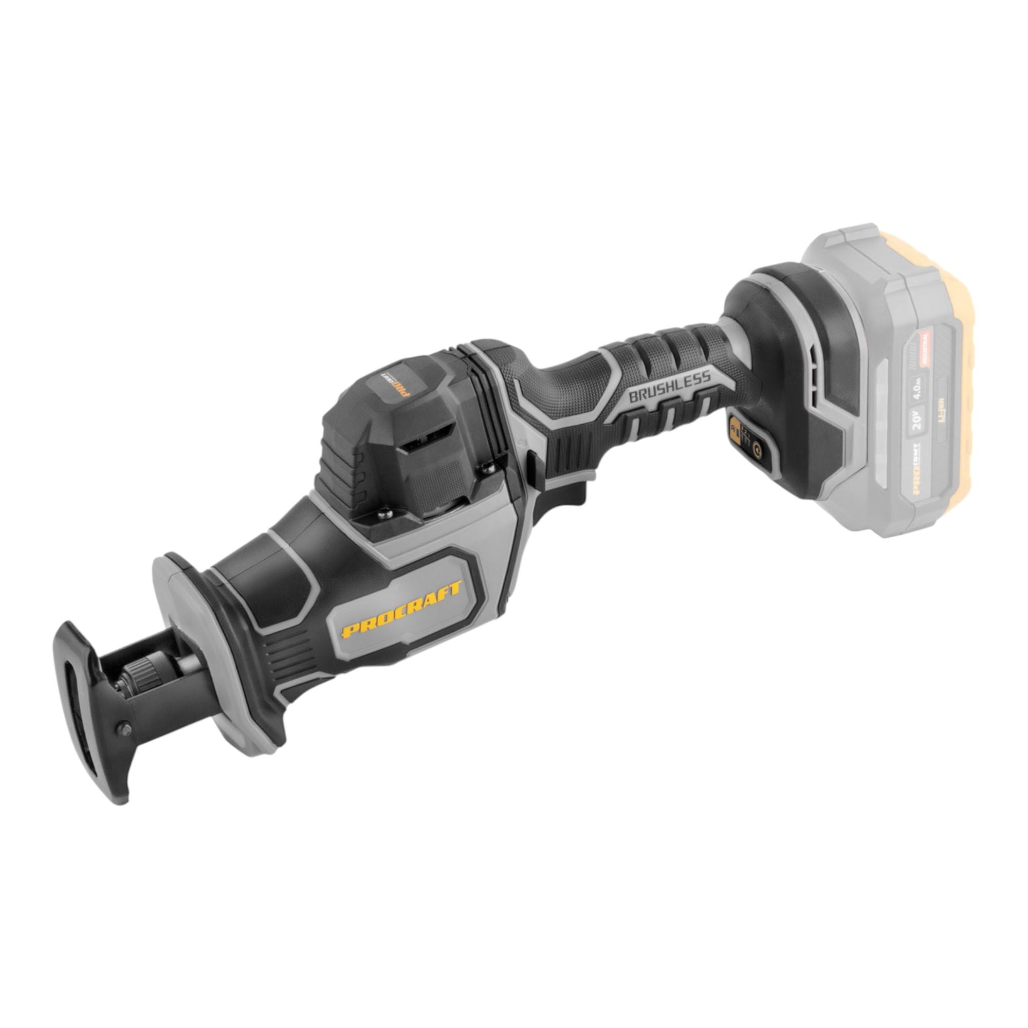 Procraft Industrial RS20Abb Recipro Saebelsaege 20 V Brushless 1x Akku 4 0 Ah Ladegeraet RHINO Toolcase 1 - toolbrothers