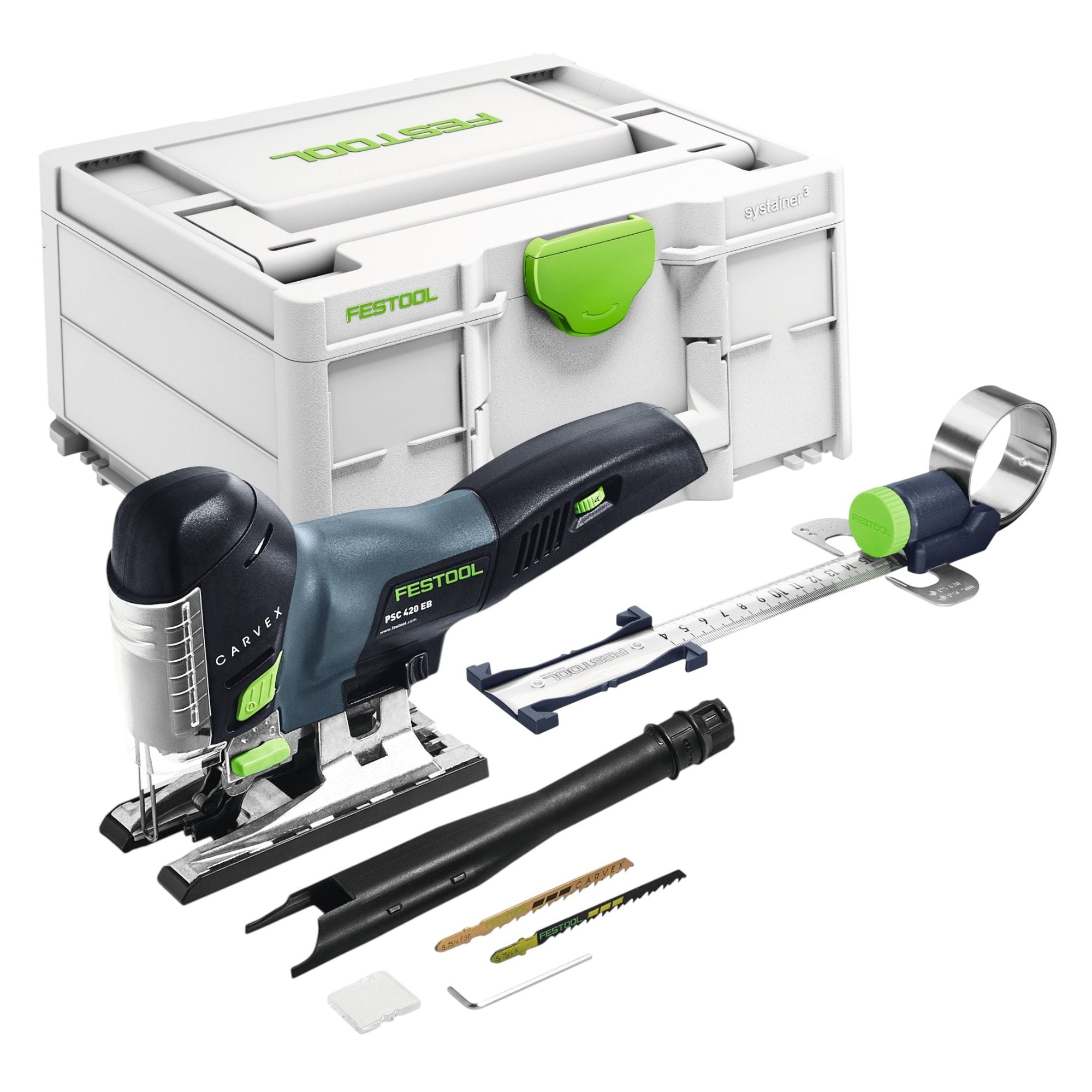 Festool PSC 420 EB Basic Akku Pendelstichsaege 18 V 120 mm Brushless Kreisschneider Systainer ohne Akku ohne Ladegeraet 0 - toolbrothers