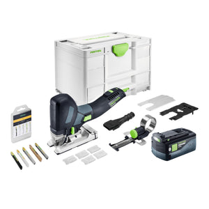Festool PSC 500 EB-Basic-Set Akku Pendelstichsäge 18 V 120 mm + 1x Akku 5,0 Ah + Systainer - ohne Ladegerät