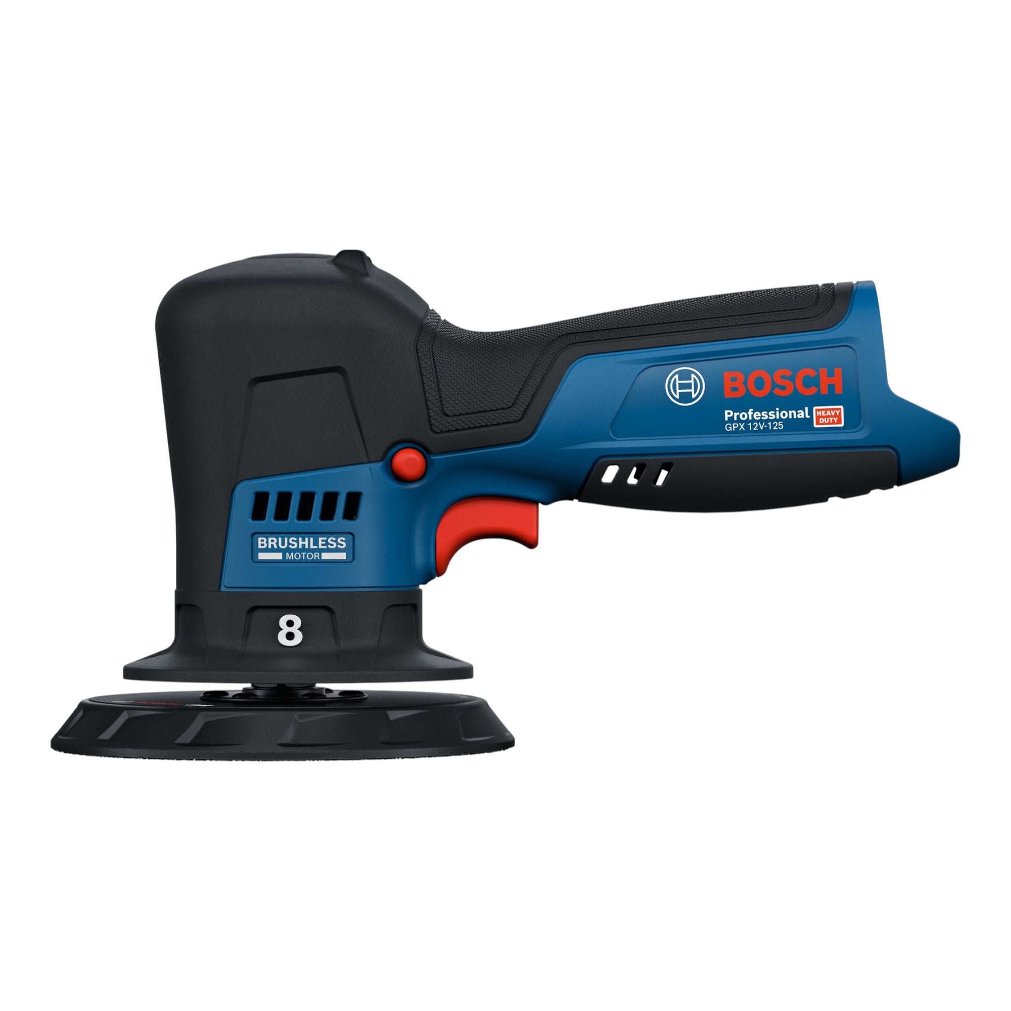 Bosch GPX 12V 125 Akku Polierer 12 V 125 mm Brushless 1x Akku 6 0 Ah Ladegeraet 1 - toolbrothers