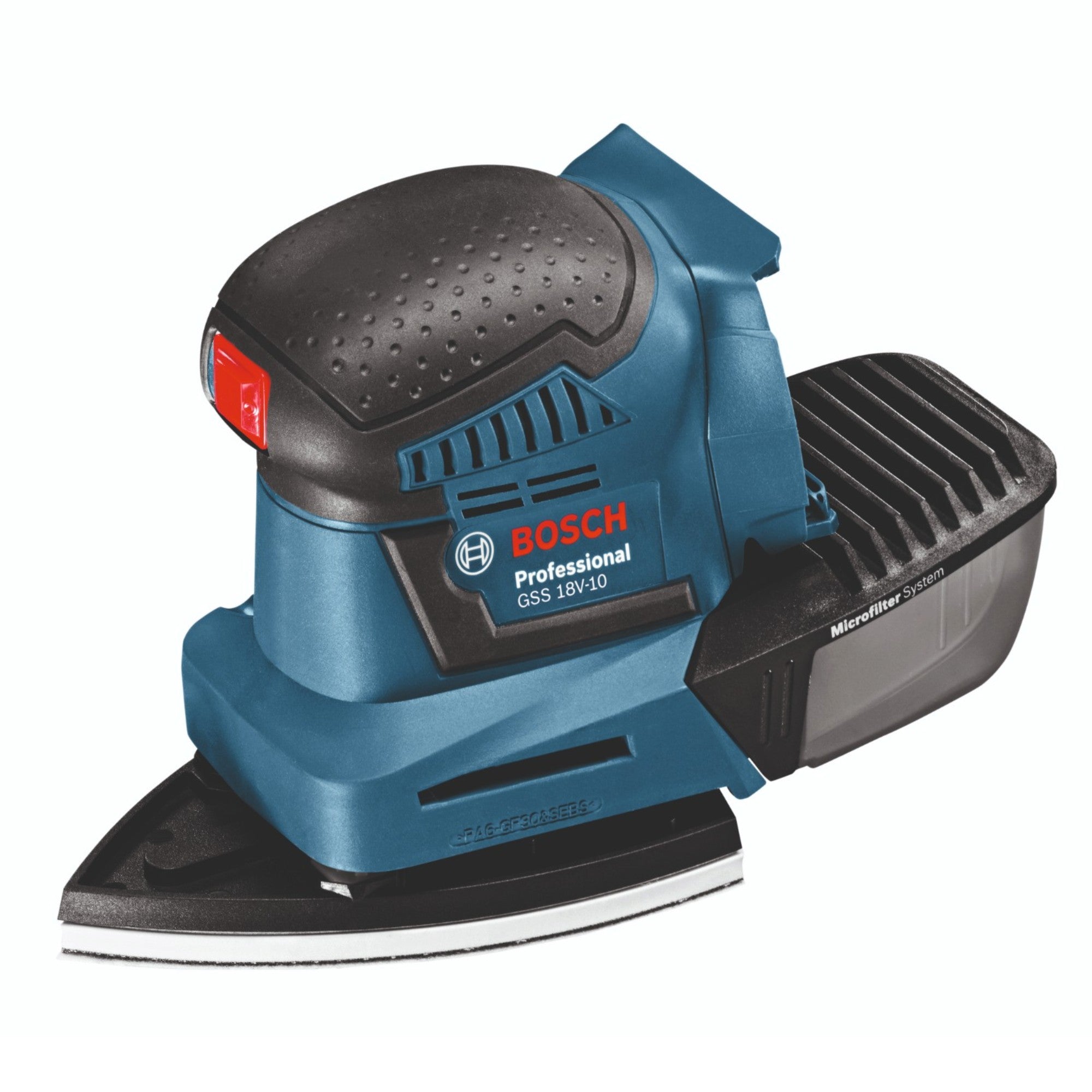 Bosch GSS 18V 10 Akku Schwingschleifer 18V 2x Akku 2 0 Ah Ladegeraet L Boxx 2 - toolbrothers
