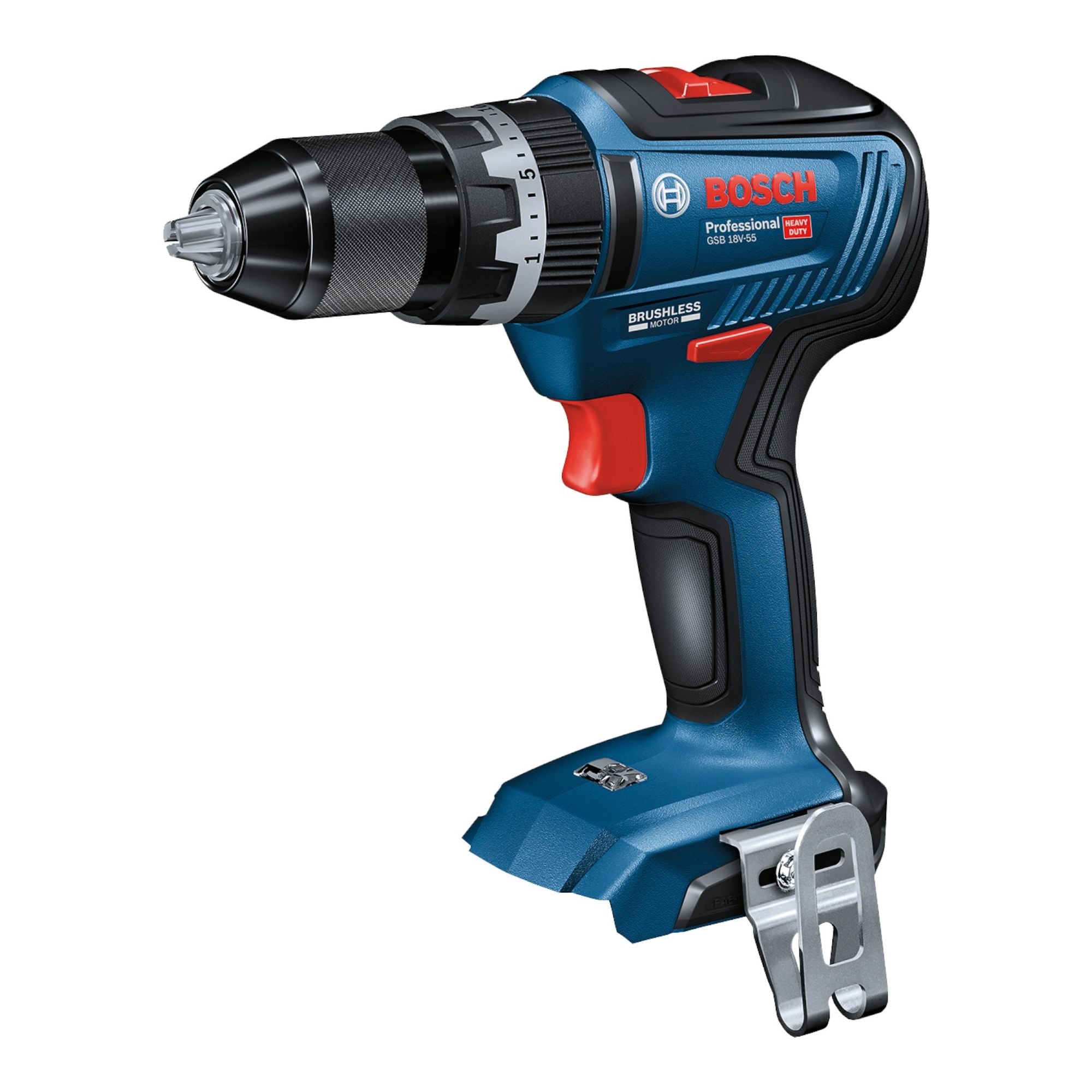 Bosch GSB 18V 55 Professional Akku Schlagbohrschrauber 18 V 55 Nm Brushless 1x Akku 2 0 Ah ohne Ladegeraet 1 - toolbrothers