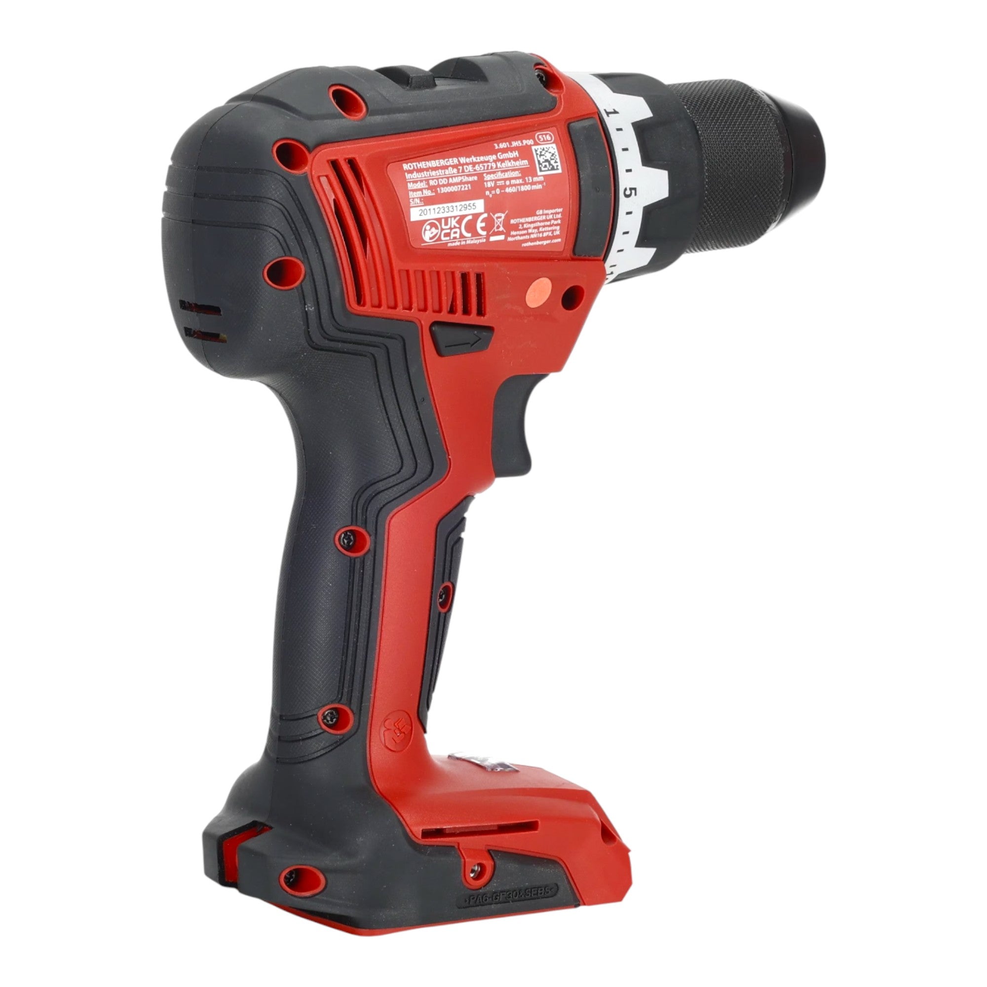 Rothenberger RO DD55 Akku Bohrschrauber 18 V 55 Nm Brushless AMPShare 1x Akku 2 0 Ah Ladegeraet 2 - toolbrothers