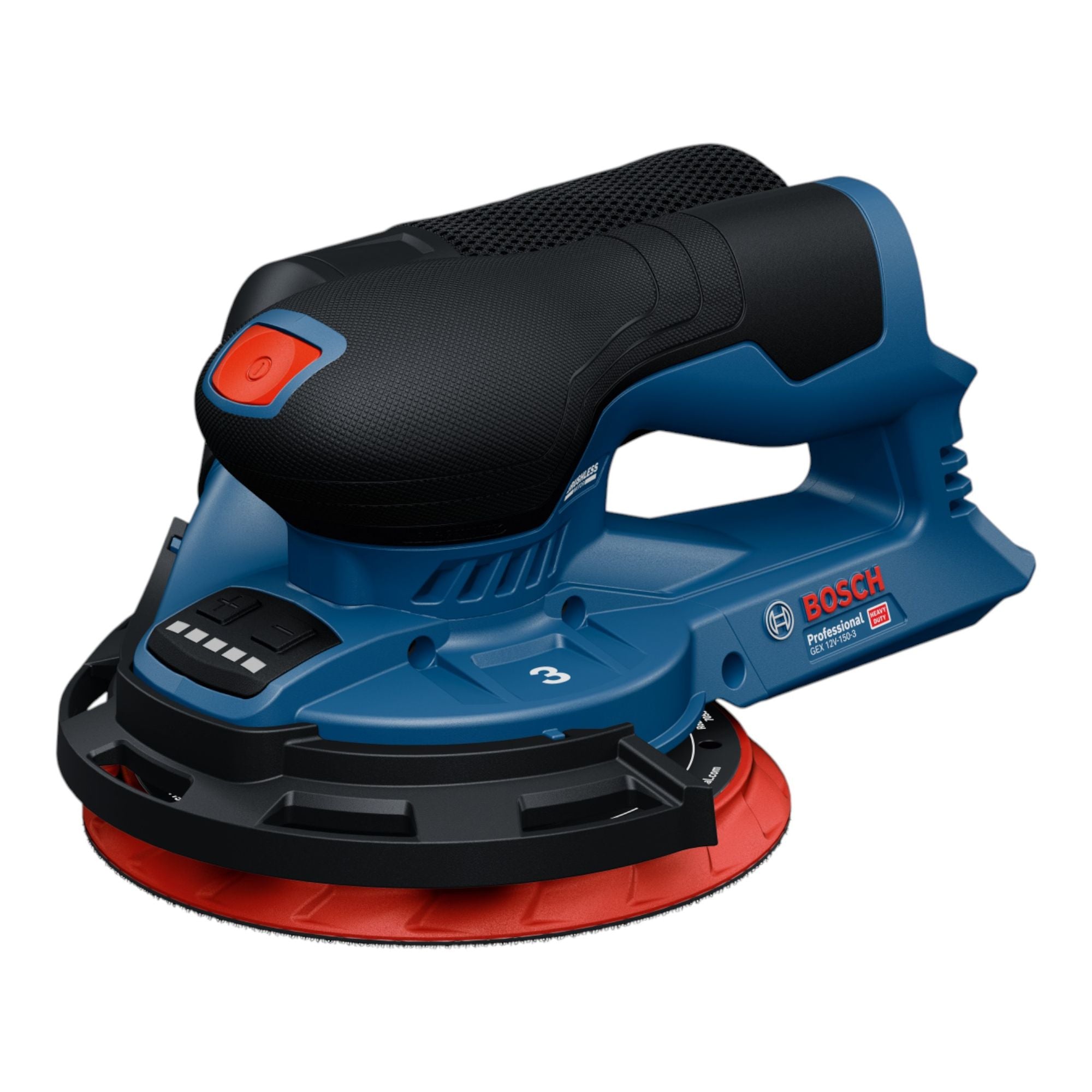 Bosch GEX 12V 150 3 Professional Akku Exzenterschleifer 12 V 150 mm Brushless 2x Akku 6 0 Ah Ladegeraet 1 - toolbrothers