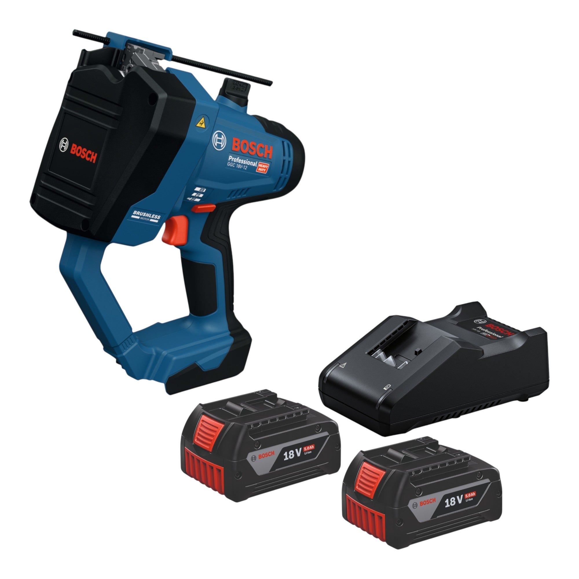 Bosch GGC 18V 12 Professional Akku Gewindestangenschneider 18 V M12 2x Akku 5 0 Ah Ladegeraet 0 - toolbrothers