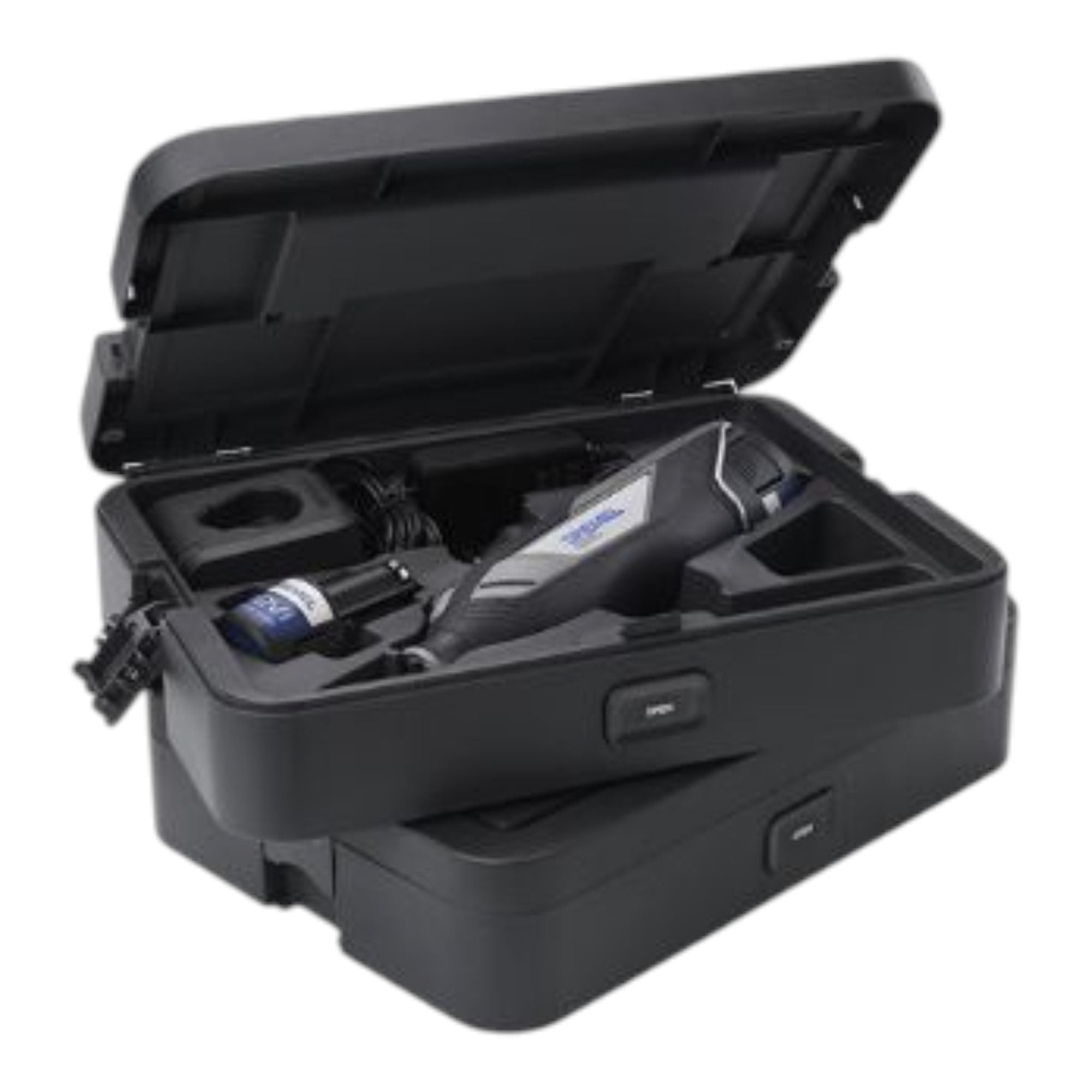 Dremel 8250 Platinum Akku Multifunktionswerkzeug 12 V Brushless F0138250JF 2x Akku 2 0 Ah Ladegeraet 65 tlg Zubehoer Set Box 2 - toolbrothers