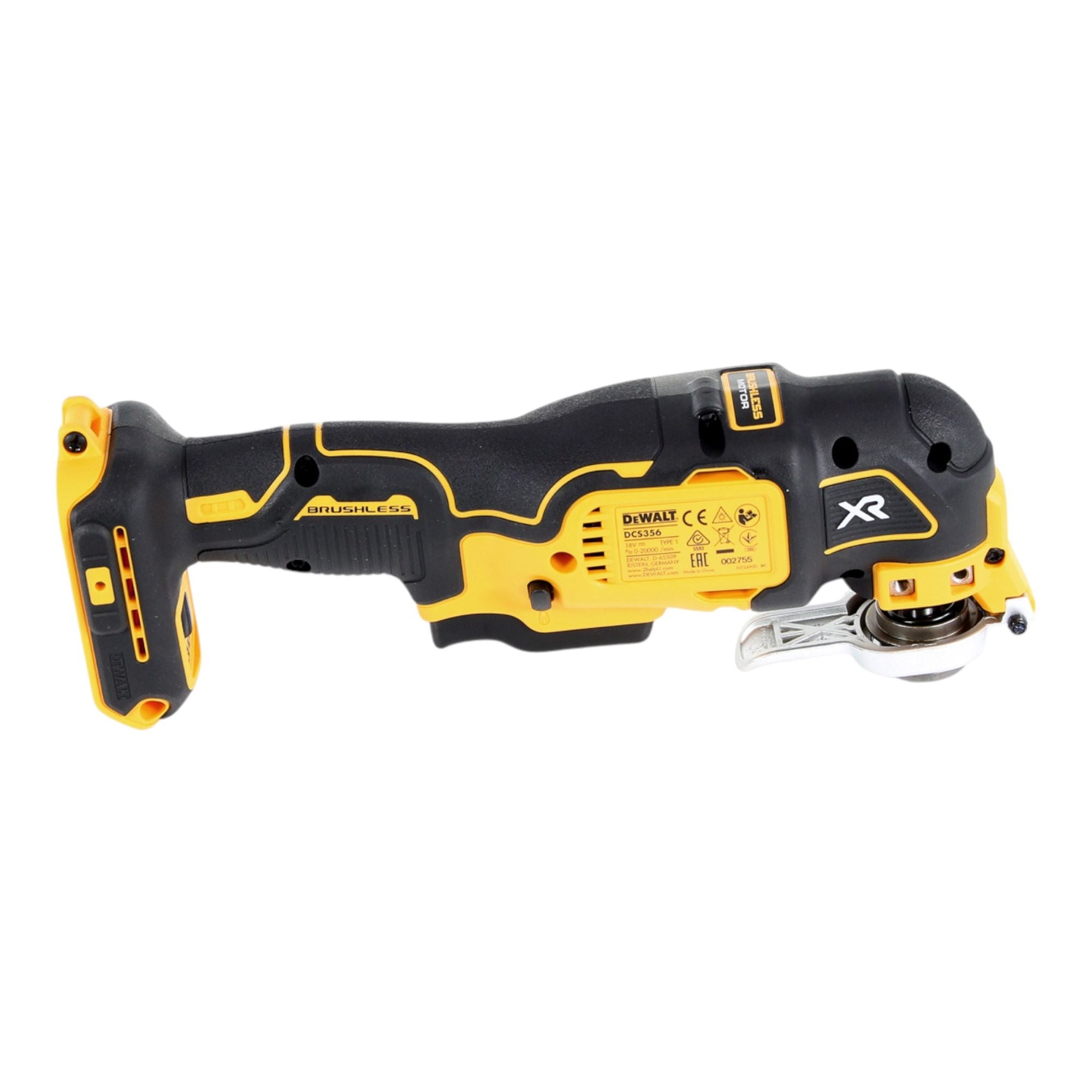 DeWalt DCS 356 NT Akku Multitool 18 V Brushless 1x Akku 4 0 Ah 20 tlg Zubehoer TSTAK ohne Ladegeraet 4 - toolbrothers