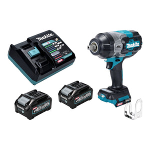 Makita TW 003 GM201 Akku Schlagschrauber 40 V max. 1360 Nm 1/2" Brushless + 2x Akku 4,0 Ah + Ladegerät