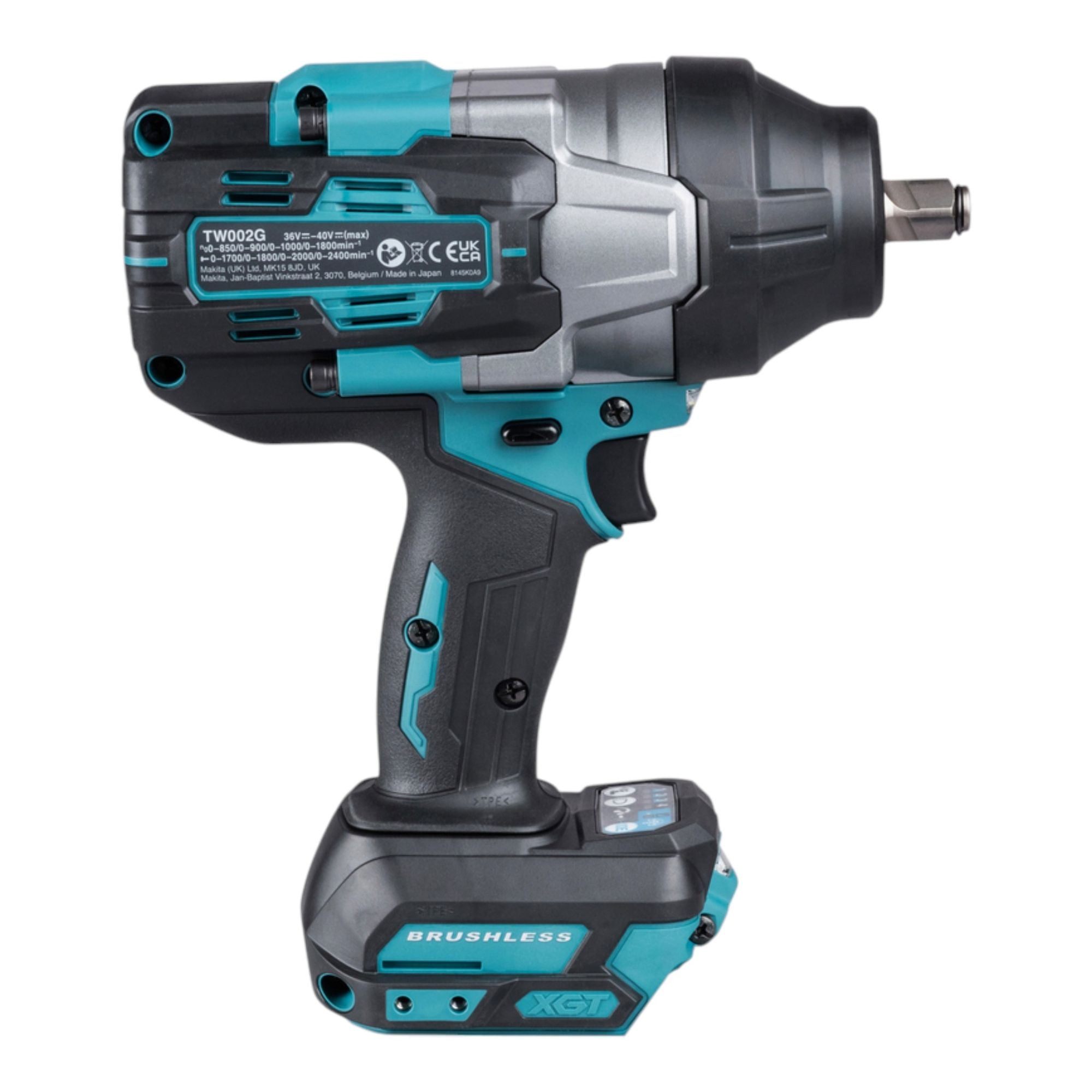 Makita TW 002 GM201 Akku Schlagschrauber 40 V max 2200 Nm 1 2 Brushless 2x Akku 4 0 Ah Ladegeraet 4 - toolbrothers