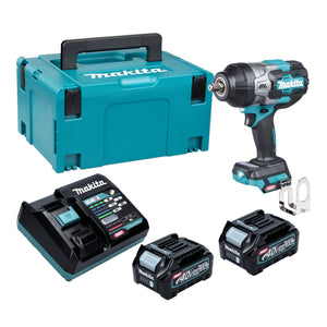 Makita TW 002 GD201 Akku Schlagschrauber 40 V max. 2200 Nm 1/2" Brushless + 2x Akku 2,5 Ah + Ladegerät + Makpac