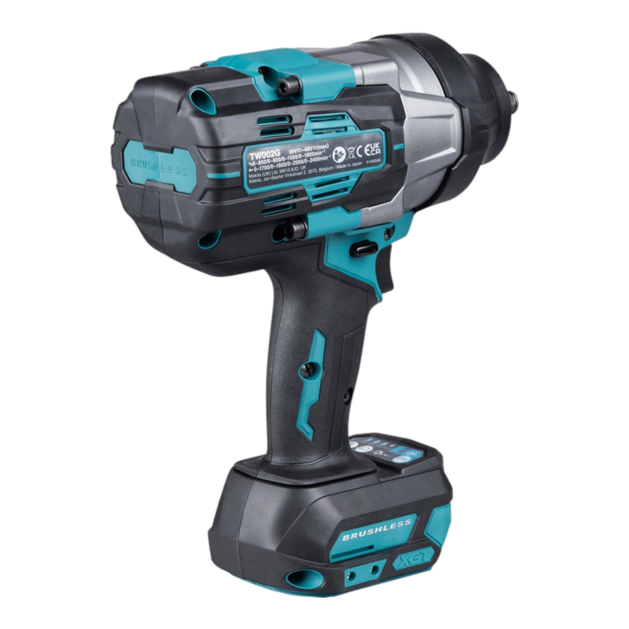 Makita TW 002 GU101 Akku Schlagschrauber 40 V max 2200 Nm 1 2 Brushless 1x Akku 4 0 Ah Ladegeraet Makpac 2 - toolbrothers