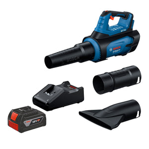 Bosch GBL 18V-800 Professional Akku Gebläse 18 V Brushless + 1x Akku 5,0 Ah + Ladegerät