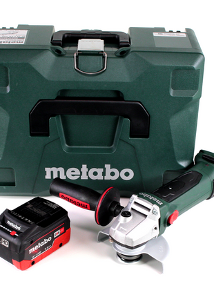 Metabo W 18 LTX 125 Quick Akku Winkelschleifer 18V 125mm ( 602174840 ) + MetaLoc + 1x Akku 5,5 Ah - ohne Ladegerät - Toolbrothers