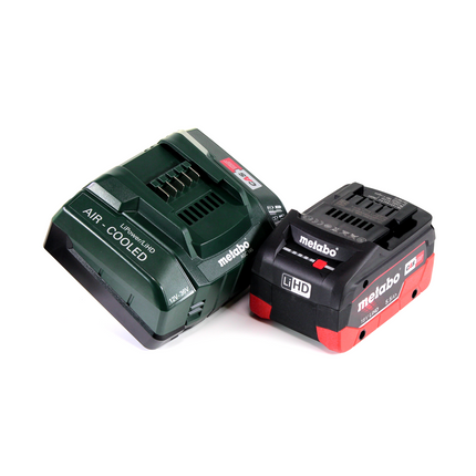 Metabo W 18 LTX 125 Quick Akku Winkelschleifer 18V 125mm ( 602174840 ) + MetaLoc + 1x Akku 5,5 Ah + Ladegerät - Toolbrothers