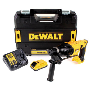 DeWalt DCH 133 L1 Akku Kombihammer 18V 2,6J SDS plus Brushless + 1x Akku 3,0Ah + Ladegerät + TSTAK