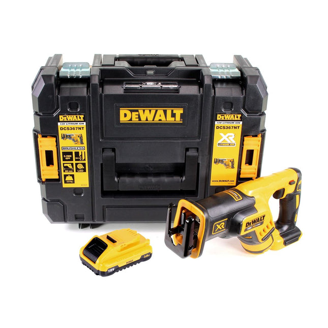 DeWalt DCS 367 NT Akku Reciprosäge Säbelsäge 18V Brushless + 1x Akku 3,0Ah + TSTAK - ohne Ladegerät - Toolbrothers