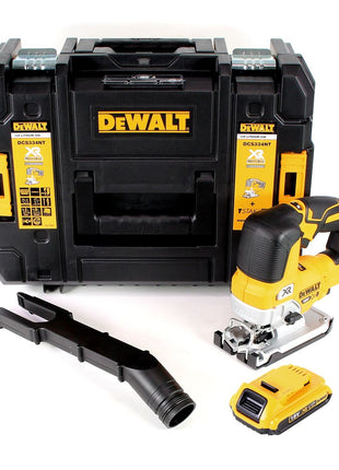 DeWalt DCS 334 NT Akku Pendelhub Stichsäge 18V Brushless + 1x Akku 2,0Ah + TSTAK - ohne Ladegerät - Toolbrothers