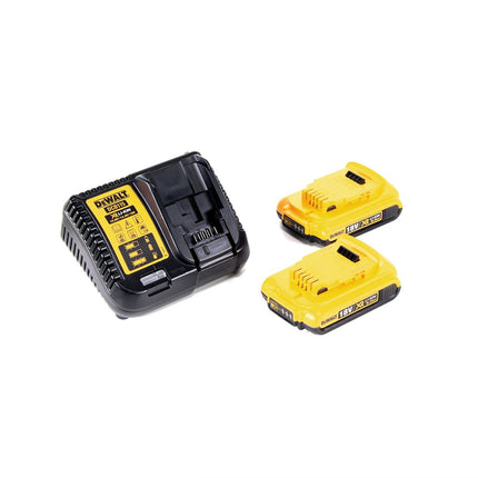 DeWalt DCS 334 D2 Akku Pendelhub Stichsäge 18V Brushless + 2x Akku 2,0Ah + Ladegerät + TSTAK - Toolbrothers