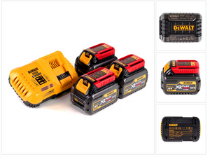 DeWalt DCB 118 T3 XR FLEXVOLT Starter Set + 3x Akku 6,0 Ah