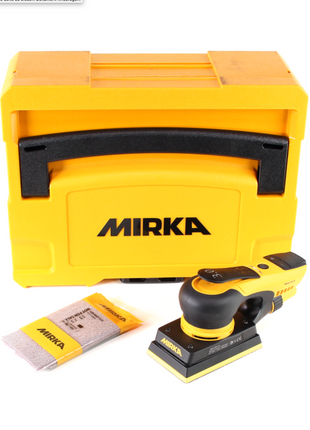 Mirka DEOS 353 CV Schwingschleifer 250W Brushless + Schleifstreifen Grip 81x133mm 50 Stk. + systainer - Toolbrothers