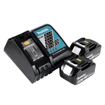 Makita DMR 115 RF Akku Baustellenradio 12V - 18V  Bluetooth DAB+ IP65 + 2x Akku 3,0 Ah + Ladegerät - Toolbrothers