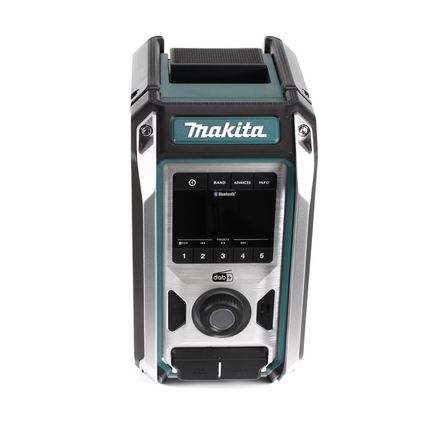 Makita DMR 115 G1 Akku Baustellenradio 12V - 18V  Bluetooth DAB+ IP65- + 1x Akku 6,0 Ah, ohne Ladegerät - Toolbrothers