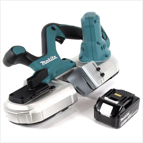 Makita DPB 182 T1 Akku-Bandsäge 18V LXT + 1x Akku 5,0Ah Li-Ion - Toolbrothers