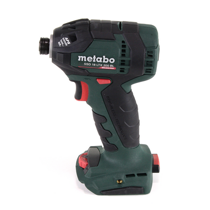 Metabo SSD 18 LTX 200 BL Akku Schlagschrauber 18V 200Nm 1/4" Brushless + 2x Akku 5,5Ah + Ladegerät + MetaLoc - Toolbrothers