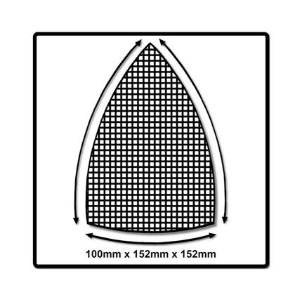 Mirka DEOS Delta-Kit Abranet DEOS 663CV Deltaschleifer 250W 100x152x152mm 3,0mm Hub + 150 Stk. Delta Schleifblätter Grip + systainer ( KIT1908WOMDE ) - Toolbrothers