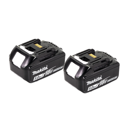 Makita DLM 380 T2 Akku Rasenmäher 36V ( 2x18V ) 38cm + 2x Akku 5,0Ah - ohne Ladegerät - Toolbrothers