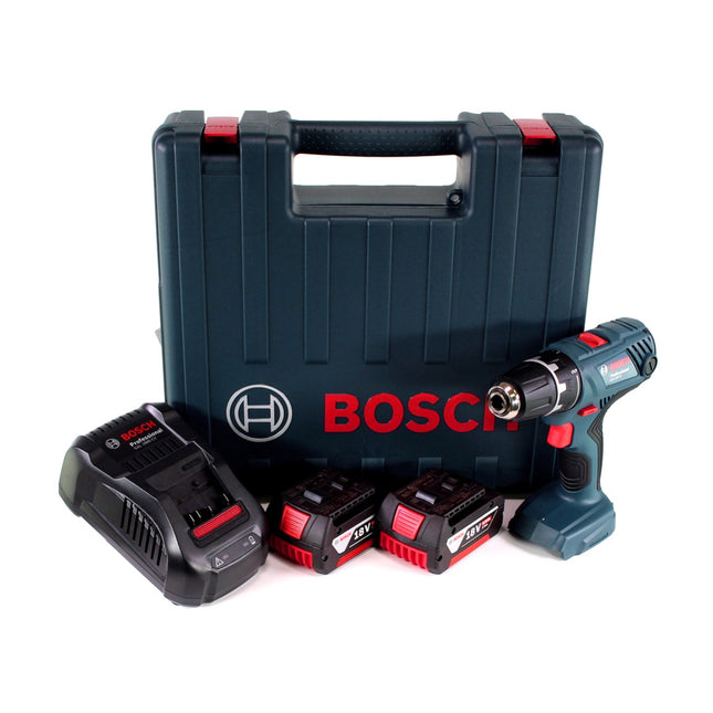 Bosch GSR 18 V-21 Professional Trapano avvitatore a batteria in valigetta da trasporto - senza batteria, senza caricabatterie