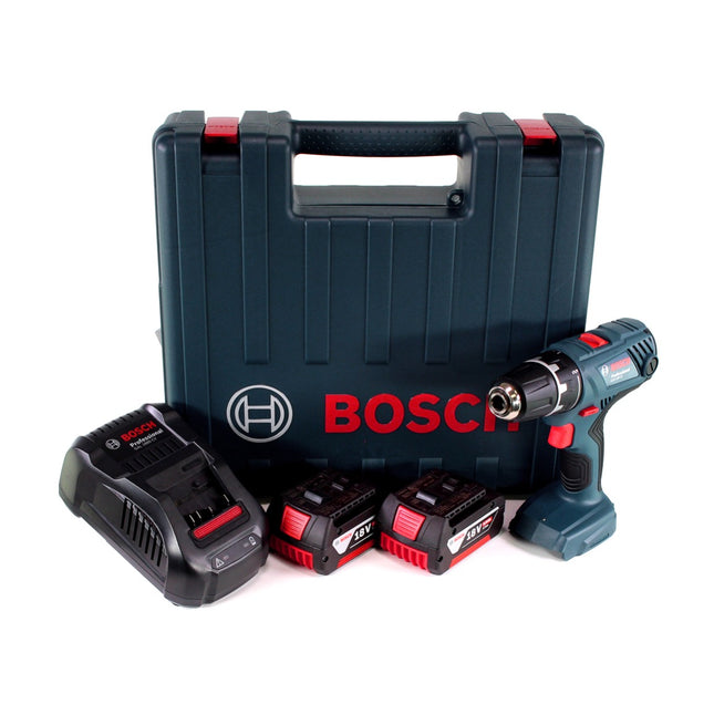 Bosch GSR 18 V-21 Professional Taladro atornillador a batería 18V en maletín Bosch - Sin batería, sin cargador incluidos