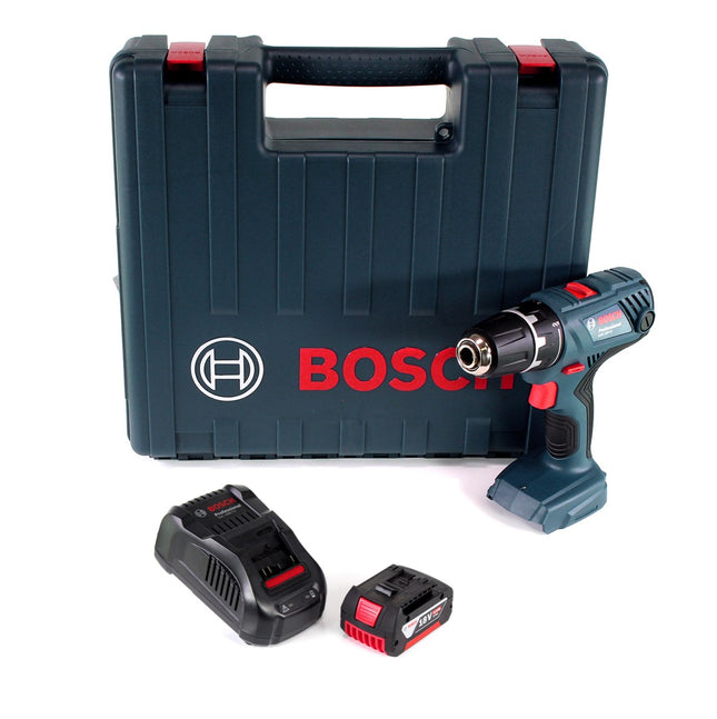 Bosch GSR 18 V-21 Professional Taladro atornillador a batería 18V en maletín Bosch - Sin batería, sin cargador incluidos