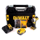 DeWALT DCF 887 P1 Atornillador de impacto sin escobillas XR 18V en maletín TSTAK + 1x Batería DCB 184 5,0 Ah + Cargador DCB 115