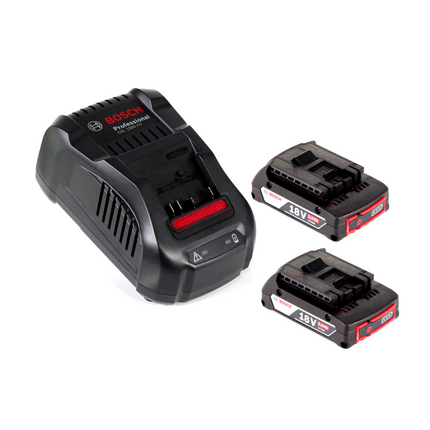 Atornillador de impacto inalámbrico Bosch GDS 18 V-EC 250 18V 250Nm sin escobillas + 2x batería 2,0Ah + cargador + L-Boxx