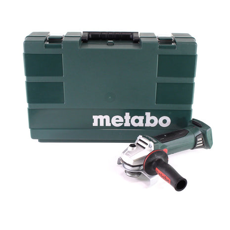 Metabo W 18 LTX 125 Amoladora angular rápida 18V 125mm Solo + maletín (602174860) - sin batería, sin cargador