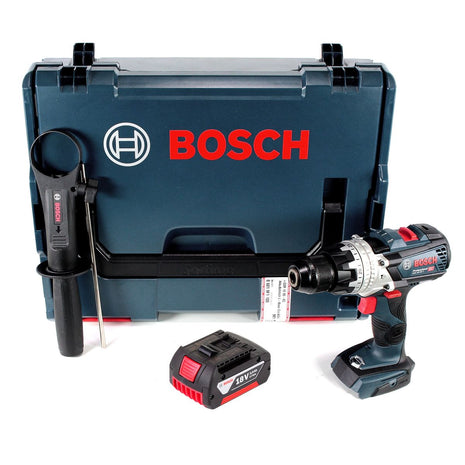 Bosch GSB 18V-85 C taladro percutor inalámbrico 18V 85Nm 1/2" sin escobillas + 1x batería 3.0Ah + L-Boxx - sin cargador