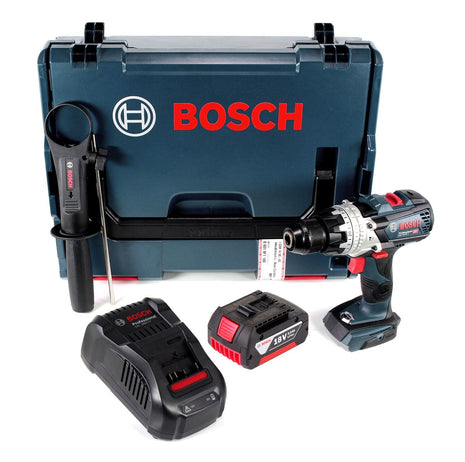 Taladro percutor Bosch GSB 18V-85 C 18V 85Nm 1/2" sin escobillas + 1x batería 3.0Ah + cargador + L-Boxx