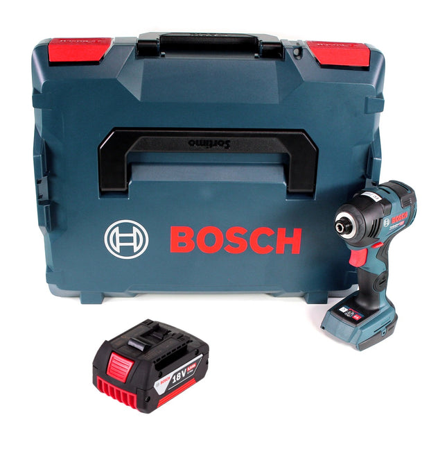 Bosch GDR 18 V-160 Avvitatore ad impulsi a batteria 18 V 1/4" in valigetta L-Boxx - senza batteria, senza caricabatterie