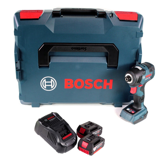 Bosch GDR 18 V-160 Avvitatore ad impulsi a batteria 18 V 1/4" in valigetta L-Boxx - senza batteria, senza caricabatterie