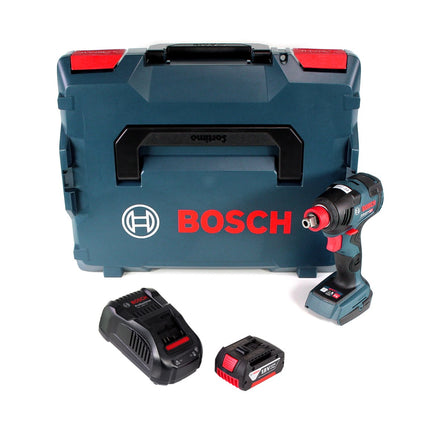 Bosch GDX 18 V-200 C Professional Llave de impacto a batería en maletín L-Boxx + Módulo de conexión Bluetooth GCY 30-4 - Sin batería, sin cargador incluidos