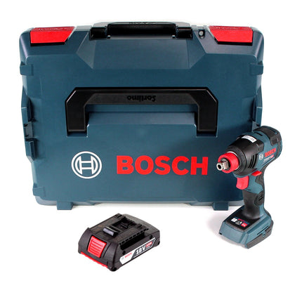 Bosch GDX 18 V-200 C Professional Avvitatore a massa battente a batteria in valigetta L-Boxx - senza batteria, senza caricatore