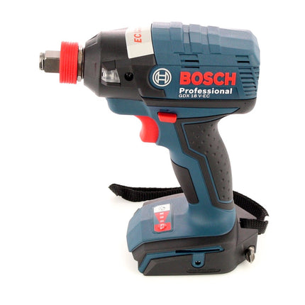 Bosch GDX 18 V-200 C Professional Llave de impacto a batería en maletín L-Boxx - Sin batería, sin cargador incluidos