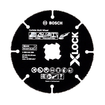 Bosch GWX 18V-10 C Professional Amoladora angular a batería 18V / 125 mm / X-LOCK ( 06017B0200 ) + Maletín L-BOXX - Sin batería, sin cargador incluidos